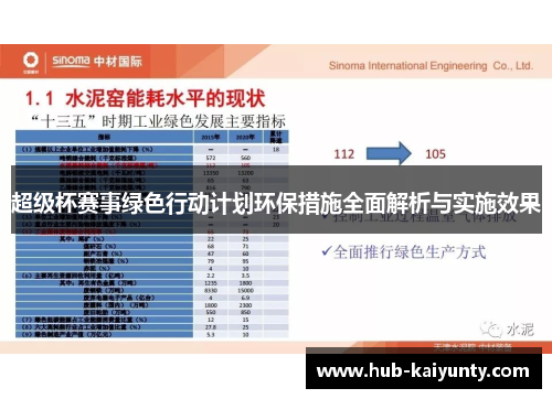 超级杯赛事绿色行动计划环保措施全面解析与实施效果